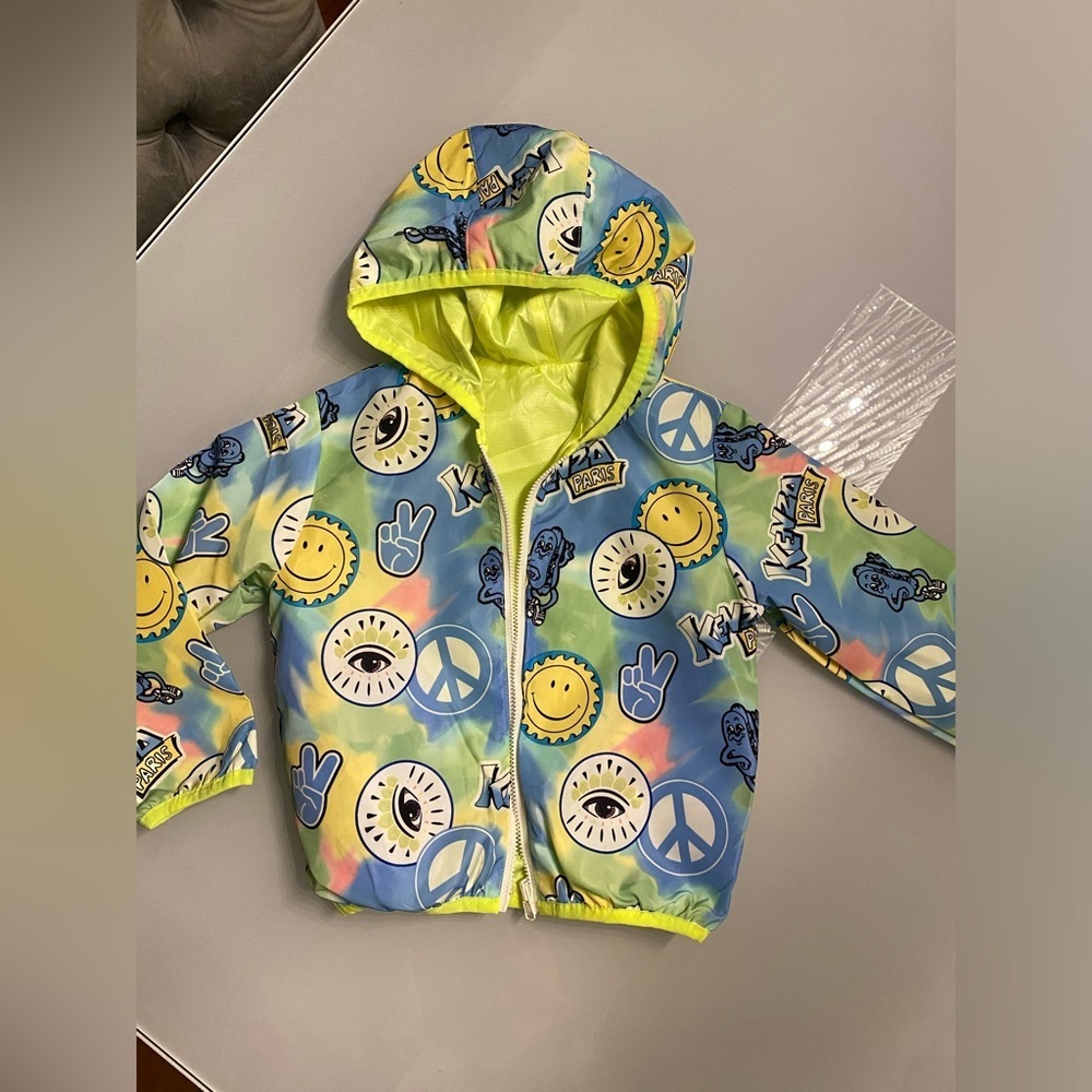Kenzo kids hooded jacket, new